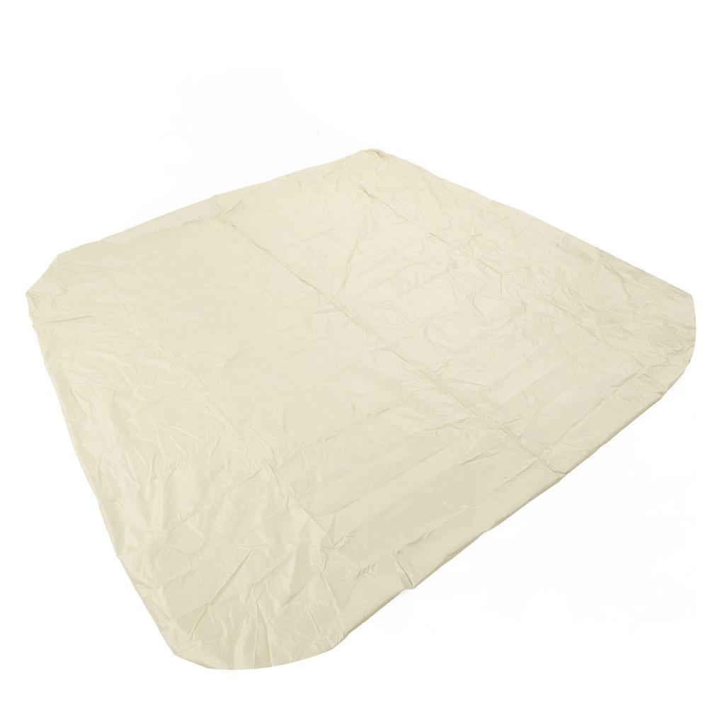 SPA Abdeckung Quadratisch Wasserdicht 190 Silberbeschichtetes Polyester Taft Wetterbeständig Whirlpoolabdeckung