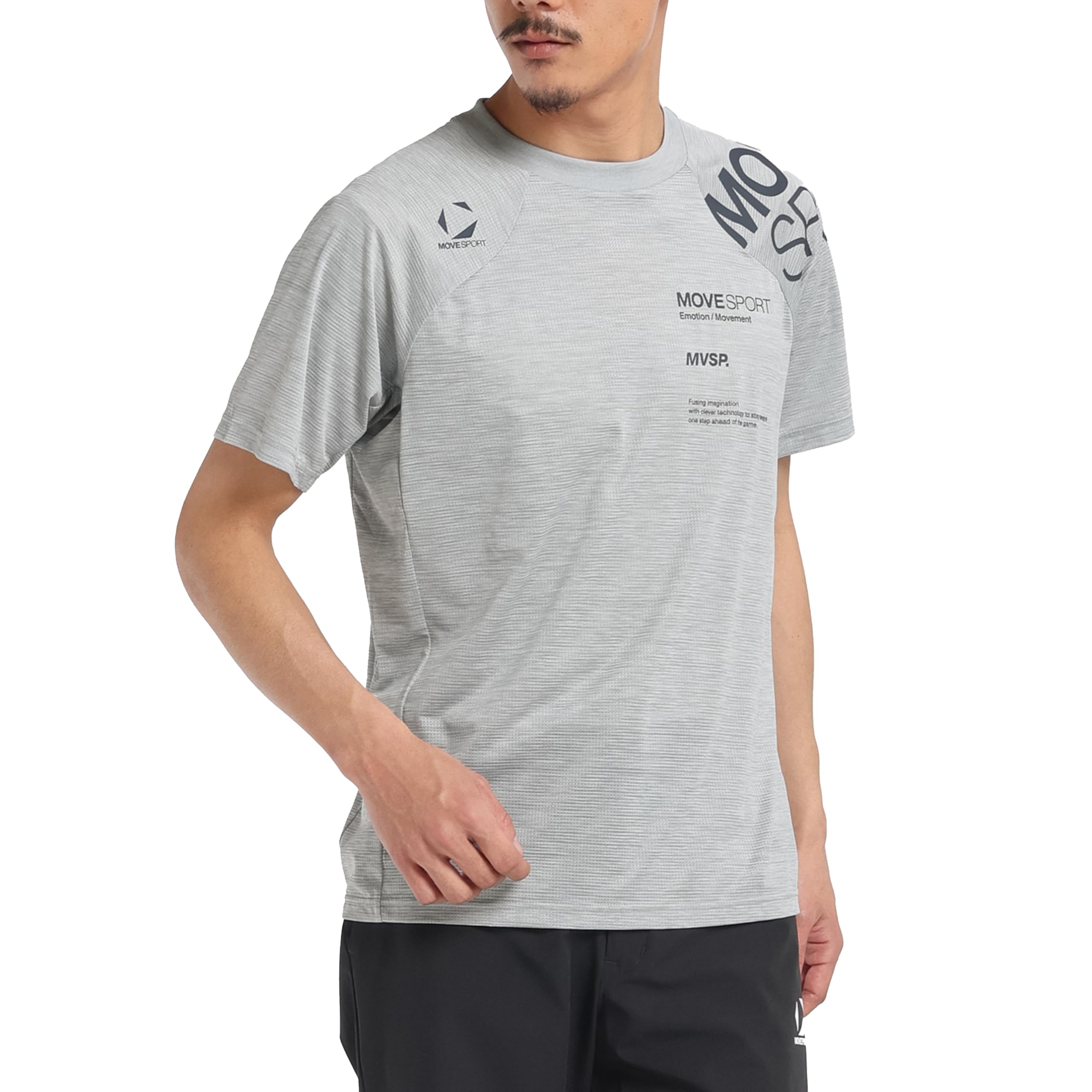 

Футболка с коротким рукавом Move Sports BRZ+ ST5SHTZ2MB_GY01_L