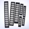 1 Stück Haushalt Lüftungsgitter Wandlüftungsabdeckung Schrankteile 50/60/80mm*150-500mm Aluminium für Schrank DIY Zubehör