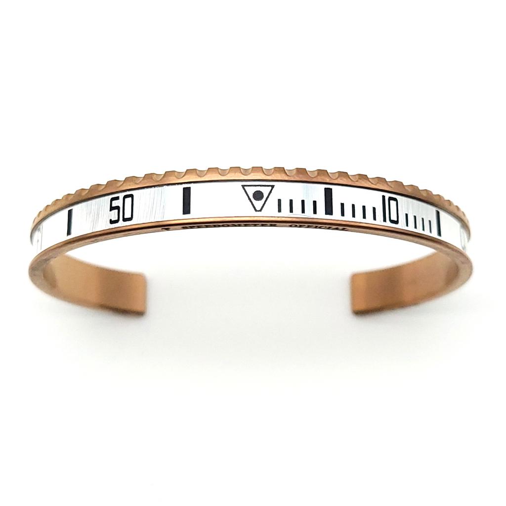 Speedometer Official [Pvd Rose Gold Collection] White Color