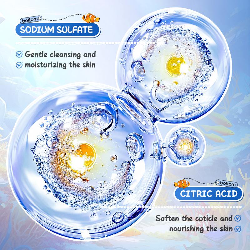 Ocean 6-piece Bath Salt Ball, Cleansing Body Fragrance Bath Salt Ball Skin Care Products
