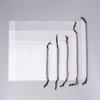 1Pc Transparent Pocket Drawstring Storage Bag for Travel Shoe Towel Organizer Bag Matte Dustproof Waterproof Grocery Storage Bag