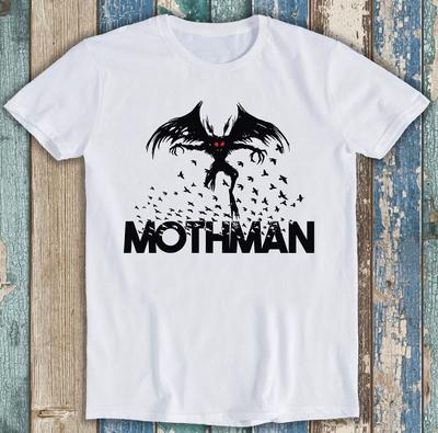 Mothman Seltsam Merkwürdig Ungewöhnlich Kryptid Kryptozoologie Lustiges Geschenk T-Shirt M1502