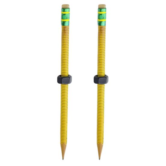 1/2/3/5/10Pcs Nut Decompression Pen Stress Relief Threaded Wooden Pencil Students School Work Anxiety Relief Silent Calming Rotating Nut Fidget Pencil