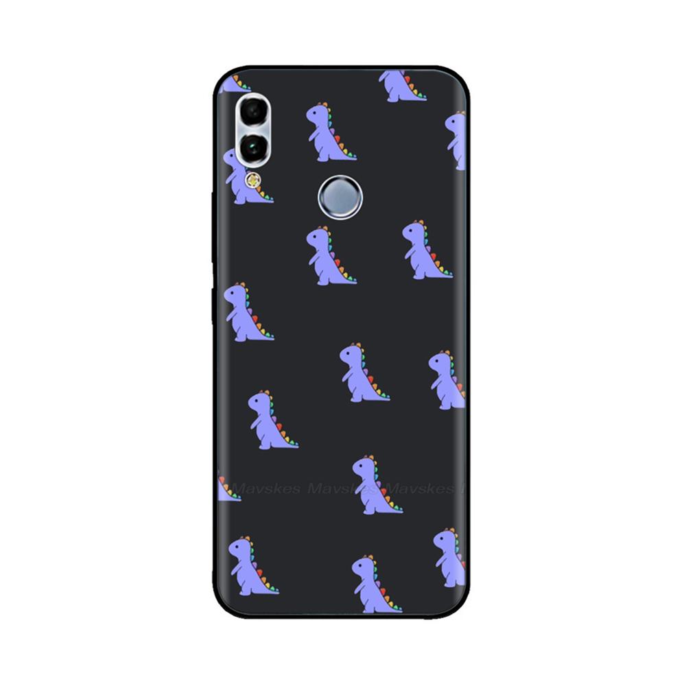 For Huawei P Smart 2019 6.21" Soft Black Silicone Phone Back Cover Case For Huawei P Smart 2019 POT-LX1 POT-LX3 POT LX1 Case Bag