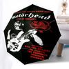 1pc Motorhead Live In Toronto Automatic Open, Windproof, Compact Travel Umbrella, Gift for Birthday, Christmas, Business 93073
