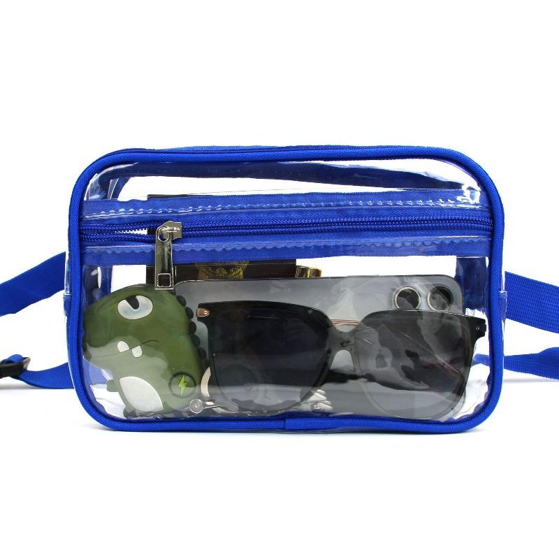 Hot-selling PVC waterproof travel messenger bag, travel portable see-through storage bag, beach mobile phone bag