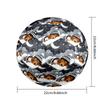 Good Night Dogs Indoor Soccer Ball Size 5 Colorful All Ages Machine Stitched PVC Competition Ready Durable High-Bounce