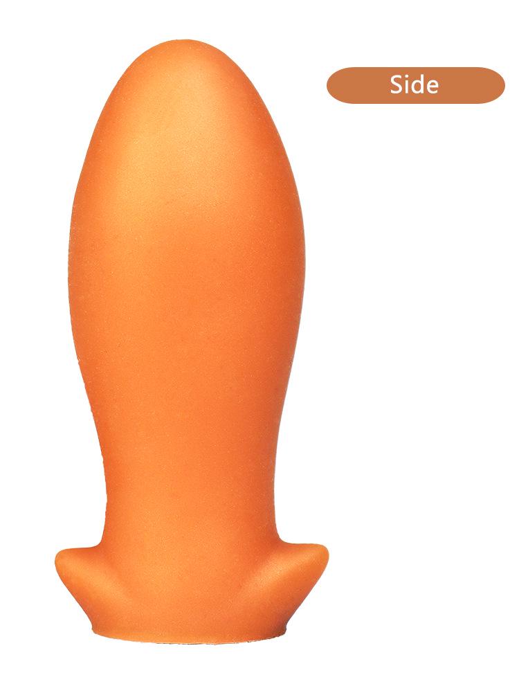 Liquid Silicone Dragon Egg Vaginal & Anal Plug - Portable and Popular