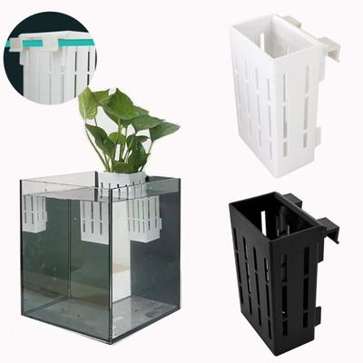 Wasserpflanzenhalter, ästhetischer Aquaponik-Pflanzenanbauhalter für Aquascape-Dekorationen