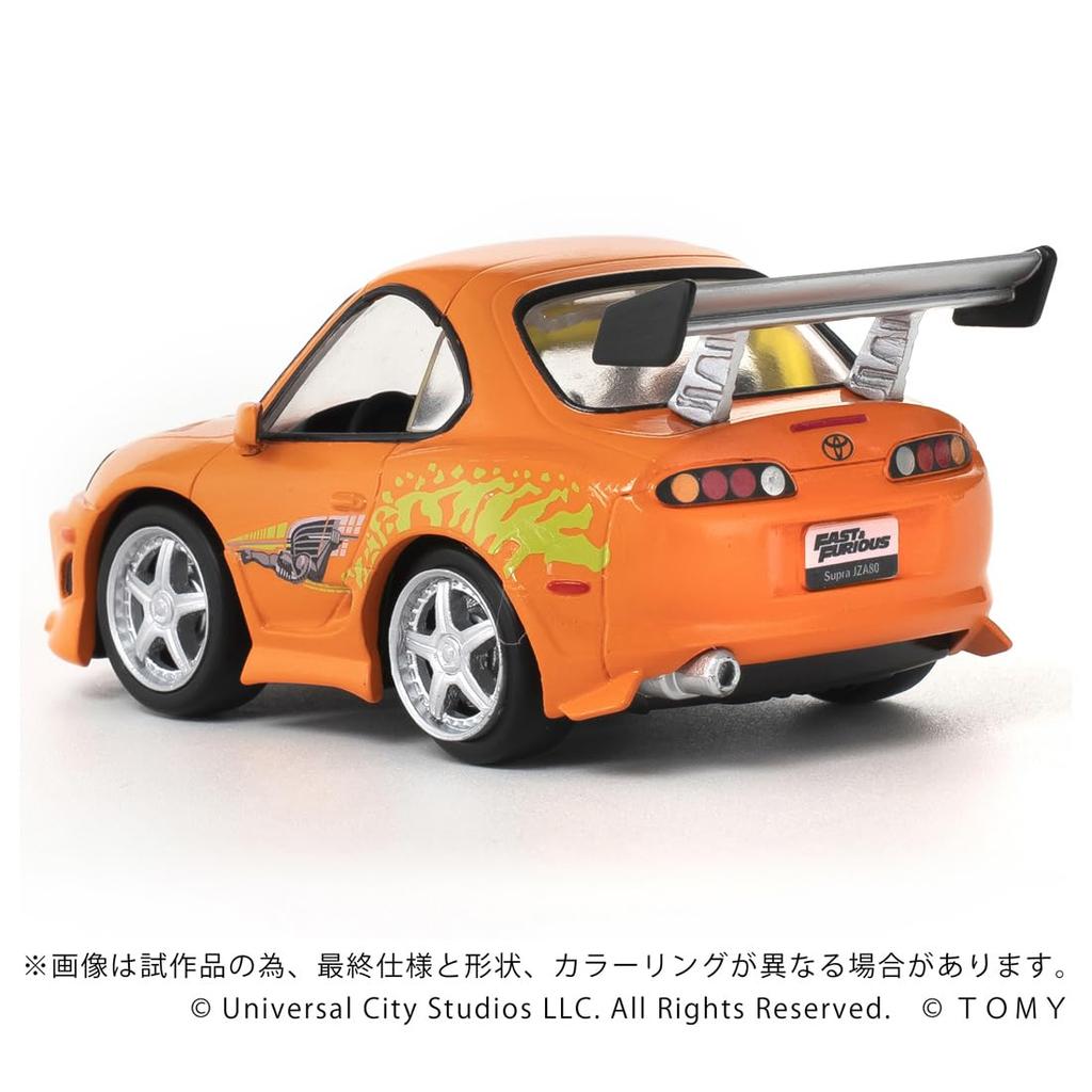 Takara Tomy Q VILLAGE Fast Furious Toyota Supra JZA80 T-SPARK QV-03 &