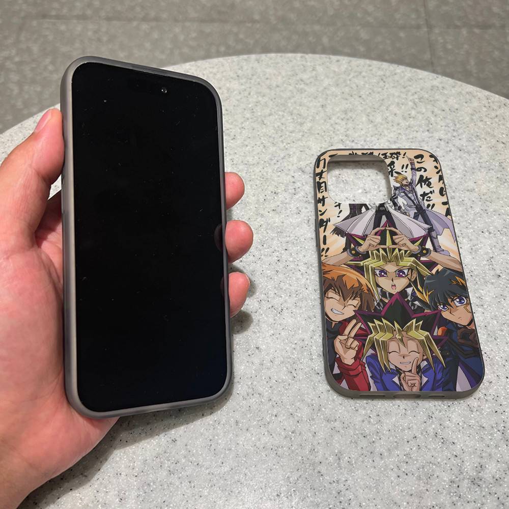 Anime Yu-Gi-Oh! Soft Corrugated Transparent Phone Case For IPhone 17 15 16 11 12 13 14 Pro Max Plus Pro