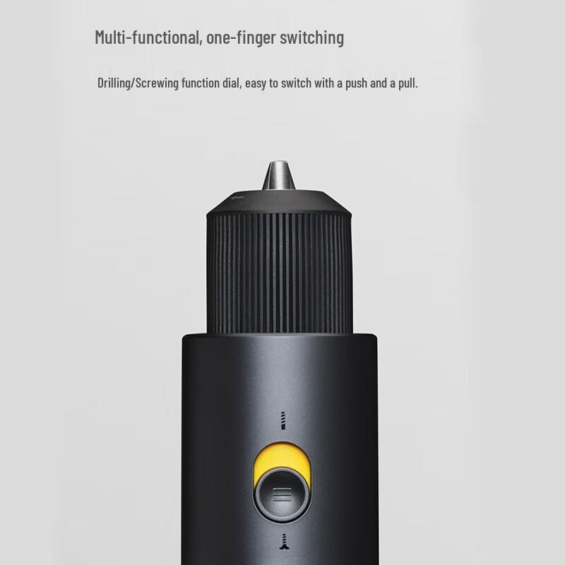 HOTO 12V sladdlös elektrisk borr och verktygsset CN-kontakt (adapter ingår)