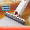 1Pc mini sponge mop with replaceable head, super absorbent, portable multi-purpose cleaning for desktop, car, bathroom, window and glass