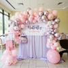 10inch 30/50pcs Pink Latex Balloon Set, Suitable for Weddings, Birthdays, Themed Parties, Pre Wedding Parties, Family Gatherings