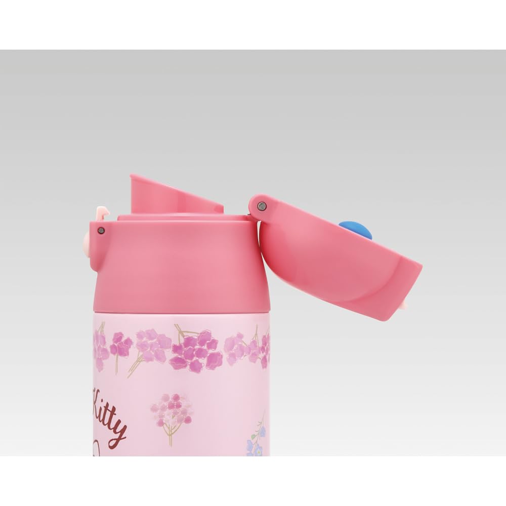 Skater Mug Bottle 360ml Stainless Steel Water Bottle Hello Kitty Flower Wreath Sanrio Thermal/Cold SDPC4-A