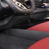 ABS Kohlefaser/Schwarz Für BMW 5er G60 2025+ Auto Mittelkonsole Becherhalter Seitenverkleidung Abdeckung Aufkleber Auto Innenraum Zubehör
