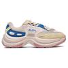 FILA Arch Fabric Synthetic Leather Retro Thick Sole Sports Lightweight Low Top Casual Shoes Women sneaker Nude F12W241118FWS