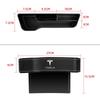Car Sticker 2025 Hot For Tesla Model 3 Model Y S X Roadster Cybertruck Juguete SpaceX Car Leather Seat Crevice Storage Box Gap S