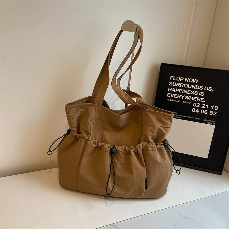 Canvas Tote Bag For Women With Zipper Closure And Inner Pouch For Daily Use