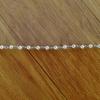 Delicate Sheer Bridal Veils with Hand Sewn Pearls Edging Easy to Wear Hair Comb Design For Wedding Ceremony Dressingup