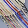 10Yards Rhinestone Trim Wedding Colored Rhinestone Ribbon Gift DIY Decoration Self-Adhesive Strap Roll Banding Belt Crystal