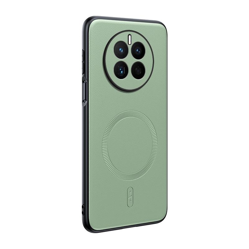 For Huawei Mate 50 Case Magnetic Leather Shield Cover For Huawei Mate 50 High Quality Anti-Fingerprint Non-Slip PC+TPU