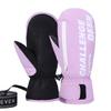 Ski Gloves for Women In Winter with Warmth and Fleece Student Snowboard  Five Finger Inside, and Men's Waterproof Touch Screen