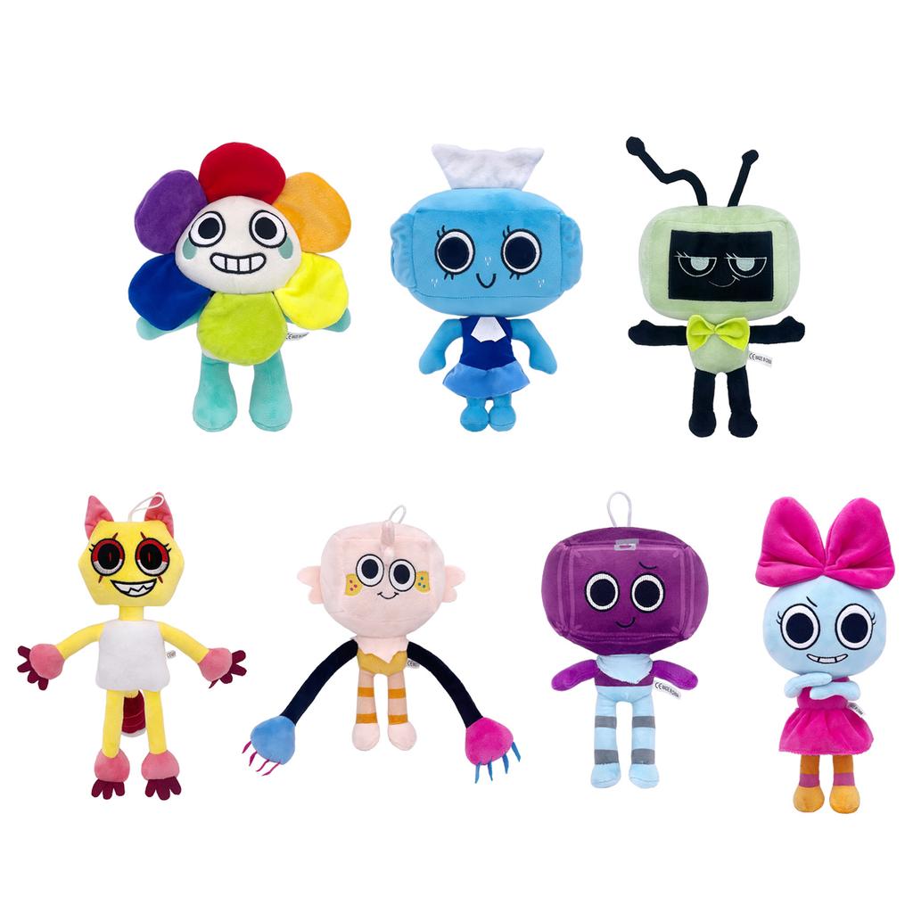 Nová plyšová bábika Dandy World, hračka, vianočný darček, plyšová bábika, dekorácia, hračka, malé bábiky na darovanie