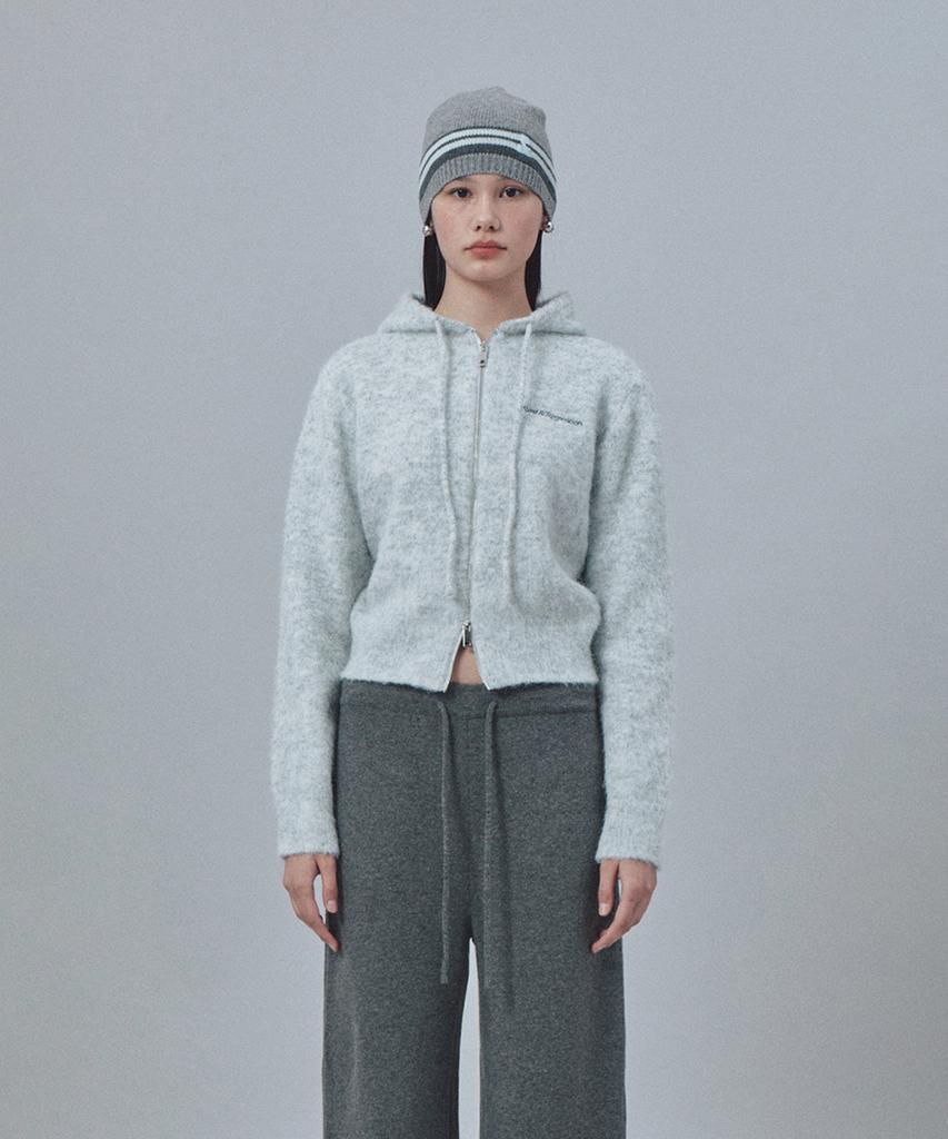 REST&RECREATION Line Coloration Beanie - Gray