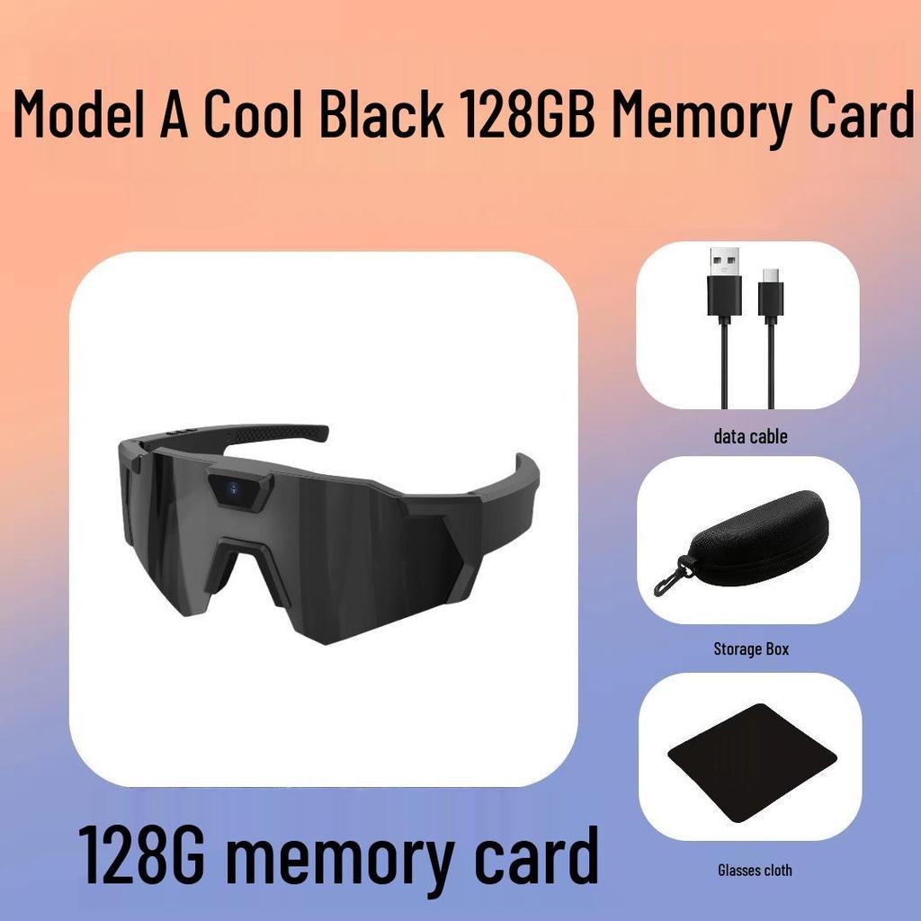 Cycling Smart Glasses with Built-In Camera for Outdoor Photo and Video Recording