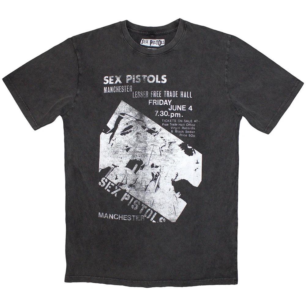 The Sex Pistols Manchester Flyer Official Mens T-Shirt Mens 3XL
