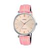 Casio LTP-VT01L-4B Quartz Women's Watch Pastel Pink Analog Design