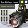 Tianhuo Laser 17W Dual-Light Rechargeable Headlamp