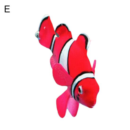 Luminous Glowing Floating Simulation Clownfish Fighting Fish Aquarium Decor