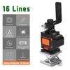 16 Lines 360° Rotary Horizontal Vertical Cross Remote Green Light LED Display Auto Self Leveling 4D Measure Laser Level