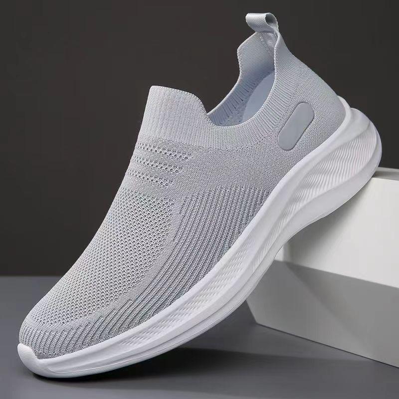Fashion New Spring and Autumn Season One Step Men's Casual Shoes, Sports Shoes, Soft Sole, Anti slip, Breathable Old Beijing Cloth Shoes