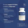 Prostate Supplements for Men - Supports Urinary Flow & Bladder Control | Probiotics + Black Walnut, Lycopene, Pumpkin Seed, Vitamin D3 & K2, 60 Caps