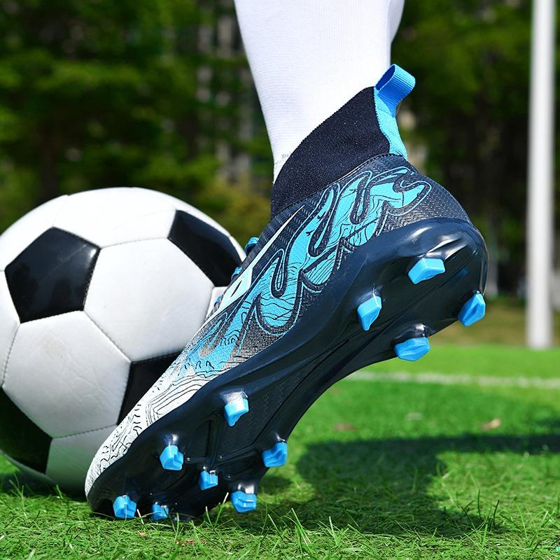 36-45 Football Shoes Men's TF Broken Nails Adult AG Long Nails Children's Non-slip Cushioning Training Shoes