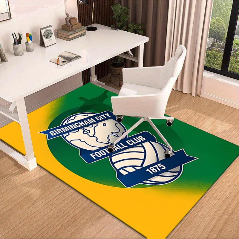 Birming-ham Football Club Printed Area Rug for Office, Chair Rug, Decorative Carpet Floor Mat, Large Size Fan gifts Christmas gifts