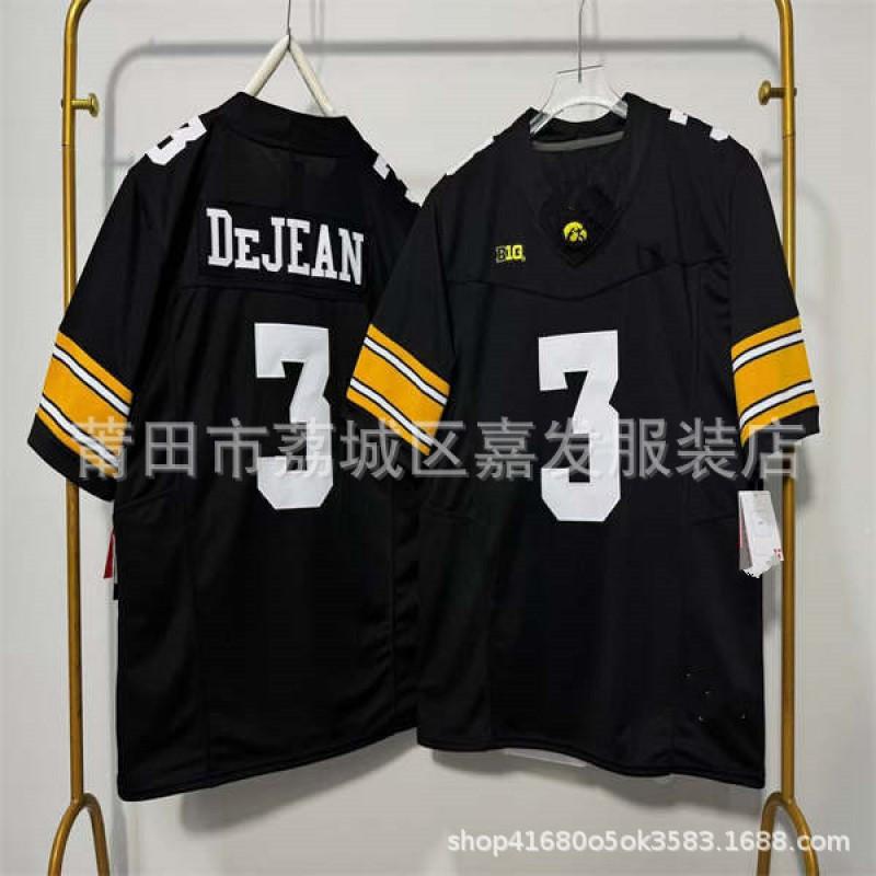 Indiana Hoosiers College Football Jersey Embroidered NCAA Team Uniform Men Cotton Rugby Style