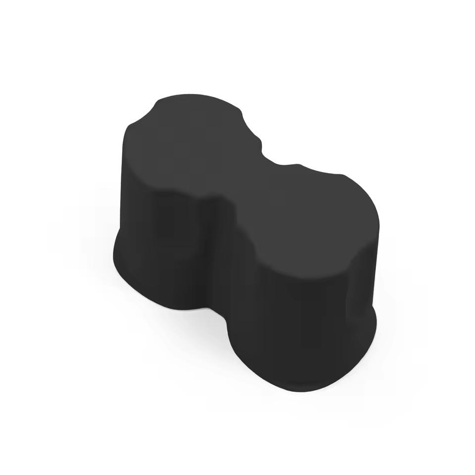 For BYD Yuan Pro 2025 2025 Silicone Water Cup Holder Central Control Drinks Storage Tray Car Interior Accessories Black