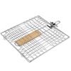 Easy To Clean Portable BBQ Net With Handle BBQ Grilling Basket Durable Grill Basket  Grilled Fish