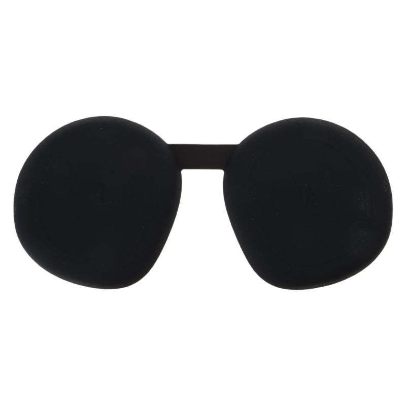 

Мягкий чехол для линз VR, мягкий силиконовый чехол для очков VR, чехол против царапин для гарнитуры PS VR2, защитный чехол от царапин 1 чёрный