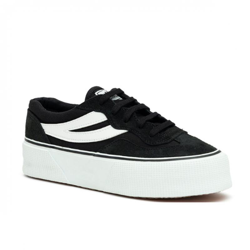 Superga S1151mwa4q Superga 3041 Rivoli Color Block Plateau Schwarz