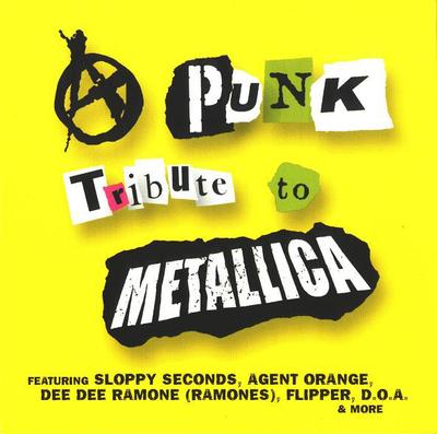 CD METALLICA - A Punk Tribute To Metallica CLP09922 Cleopatra 2001 US Metal Used