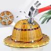 Breathable Bamboo Weave Cap For Outdoor Activities Lightweight And Friendly Unisex Design Practical Sun Protection Hat