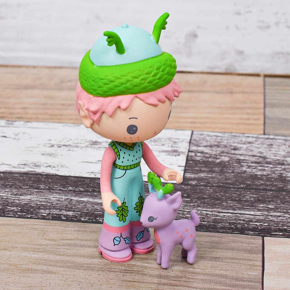 DJECO Tinyly Lily Sylvester Figure and Educational and Stylish Montessori Perfect for Girls Ages and Perfect As a Kindergarten or School Entrance a