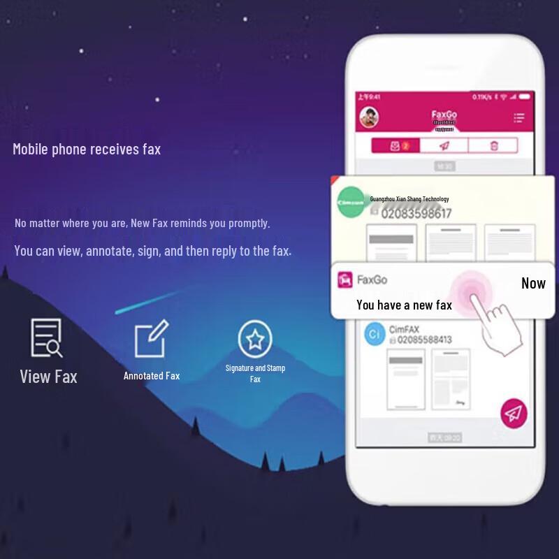 CimFAX CF-E52C2G Commercial Paperless Fax Server & Scanner