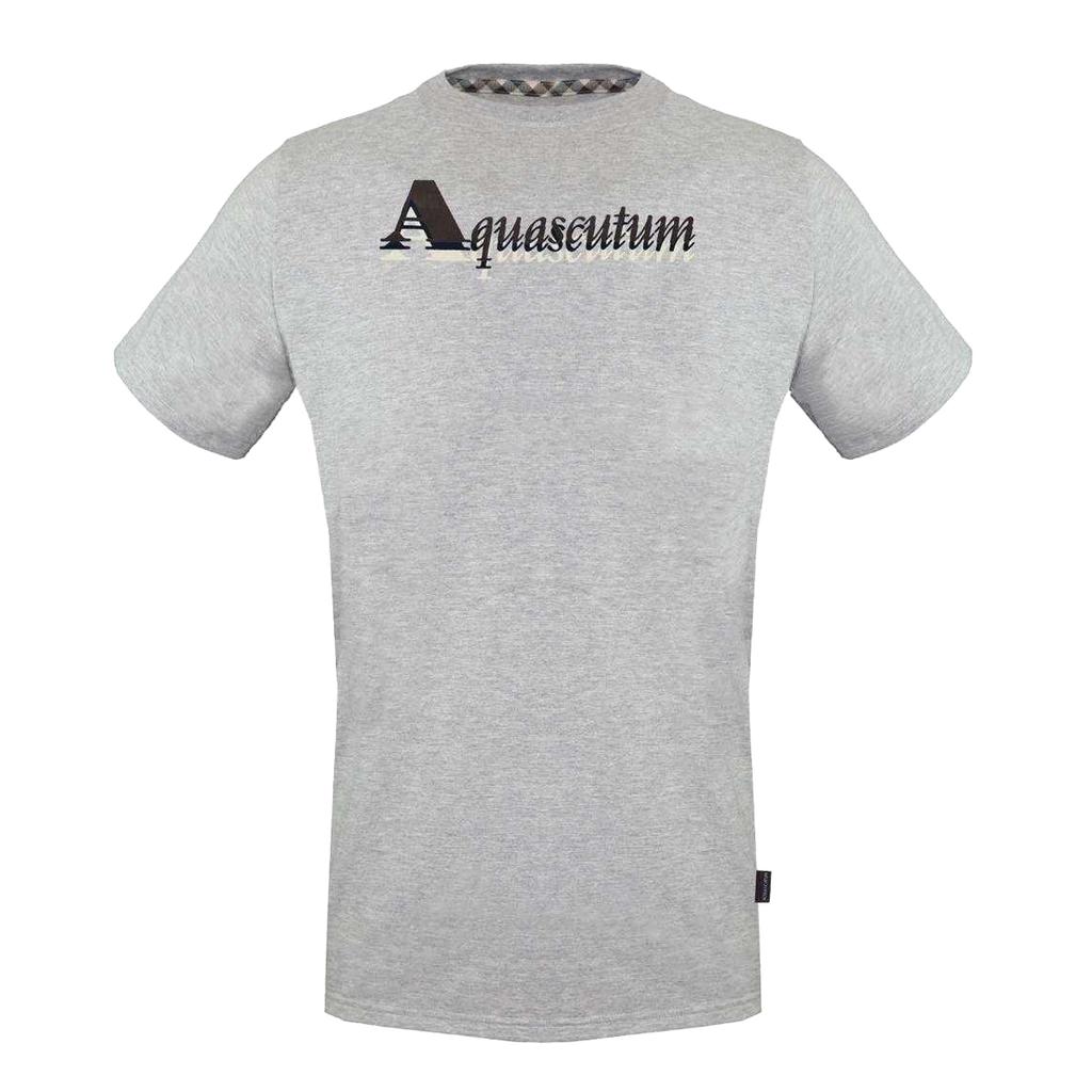Aquascutum Mens Layered Logo T-Shirt